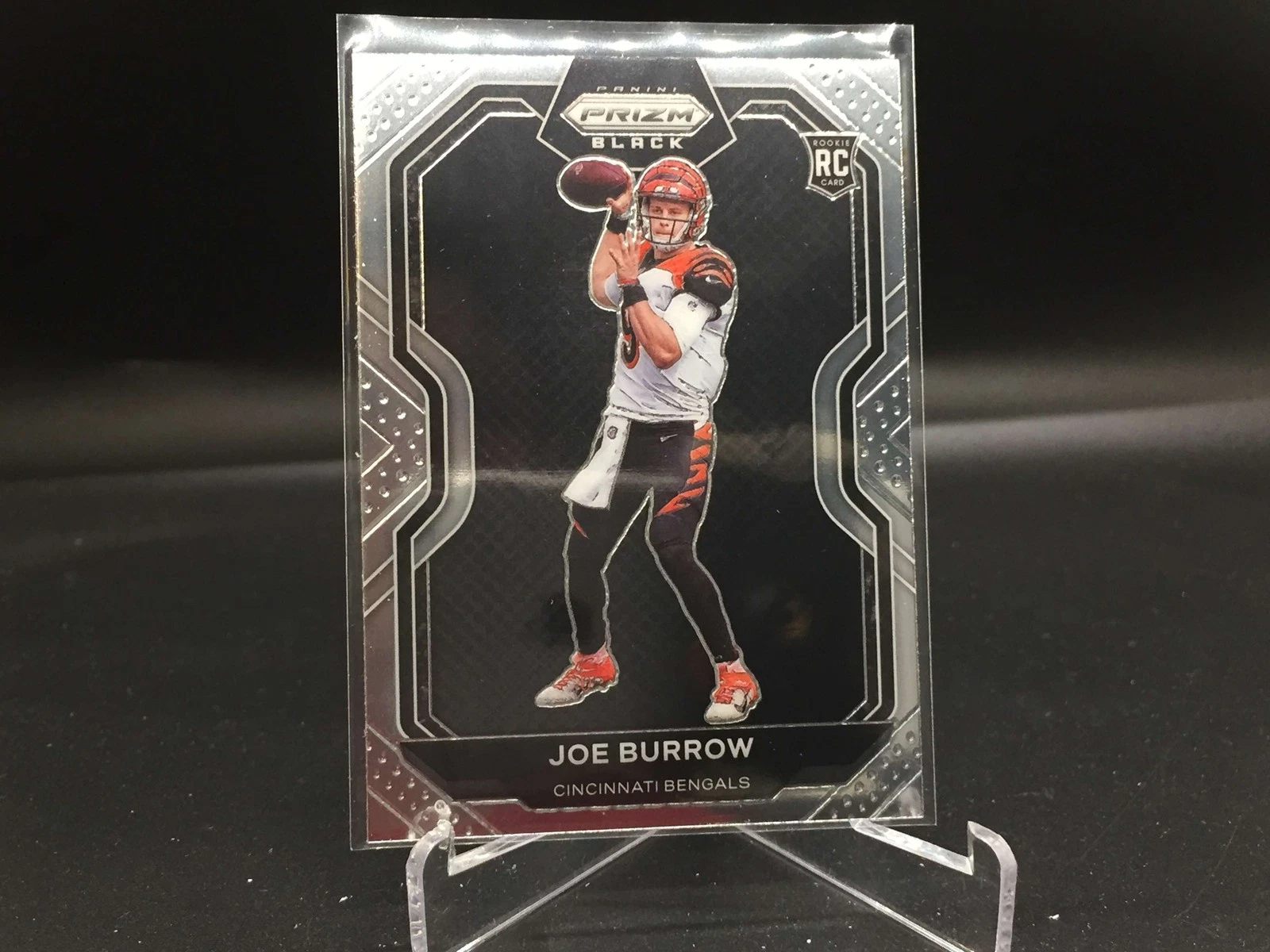 Joe Burrow 2020 Chronicles Prizm Black PB-1 LSU Bengals RC Rookie