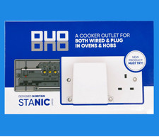 Stanic Duo Dual Cooker Connection Outlet Compatible with Cooker Hob