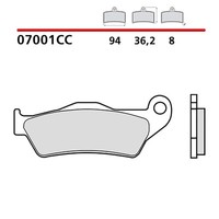 Brembo Vordere BREMSBELAGE-KIT FUR Suzuki UH Burgman 150 02-06-COD. 07001