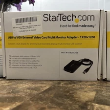 StarTech.com USB to VGA Video Card Adapter 1920x1200