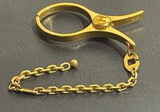 HERMES Filou Glove Holder GP Gold Color H Logo Women's Accessories Bag Charm