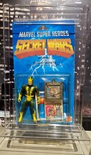 Rare 1986 Mattel Marvel's Secret Wars ELECTRO Figure Vintage Mint On Card