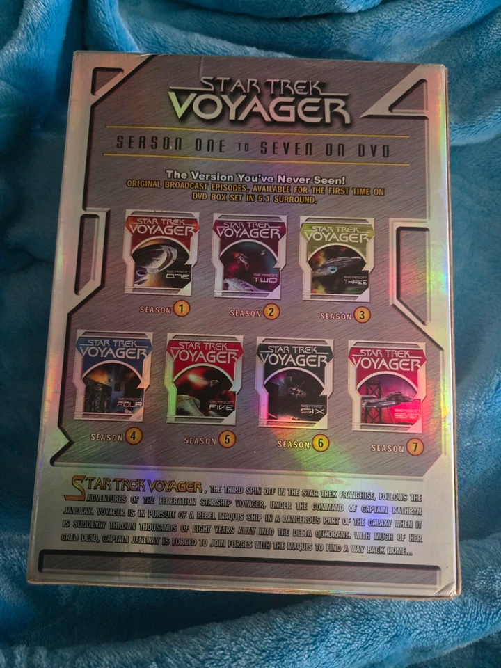 Star Trek Voyager: The Complete Series DVD Seasons 1-7 RARE BOX SET - Image 2 of 4