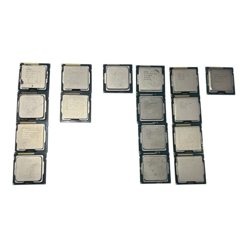 Joblot 16x Intel CPUs i7 3770/4790/4770 i5 3570 i3 2120 Mixed Socket 1155/1150