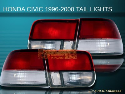 Fit For 96-99 00 HONDA CIVIC LX/EX/SI 2D/2DR RC OEM TAIL LIGHTS | eBay Fit For 96-99 00 HONDA CIVIC LX/EX/SI 2D/2DR RC OEM TAIL LIGHTS | eBay
