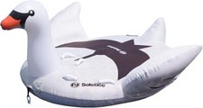 Lay-On Towable Inflatable Swan for 1-2 Riders