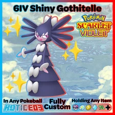 ✨ Shiny Gothitelle 6IV ✨ Pokemon Scarlet & Violet 🚀 Fast Trade 🚀