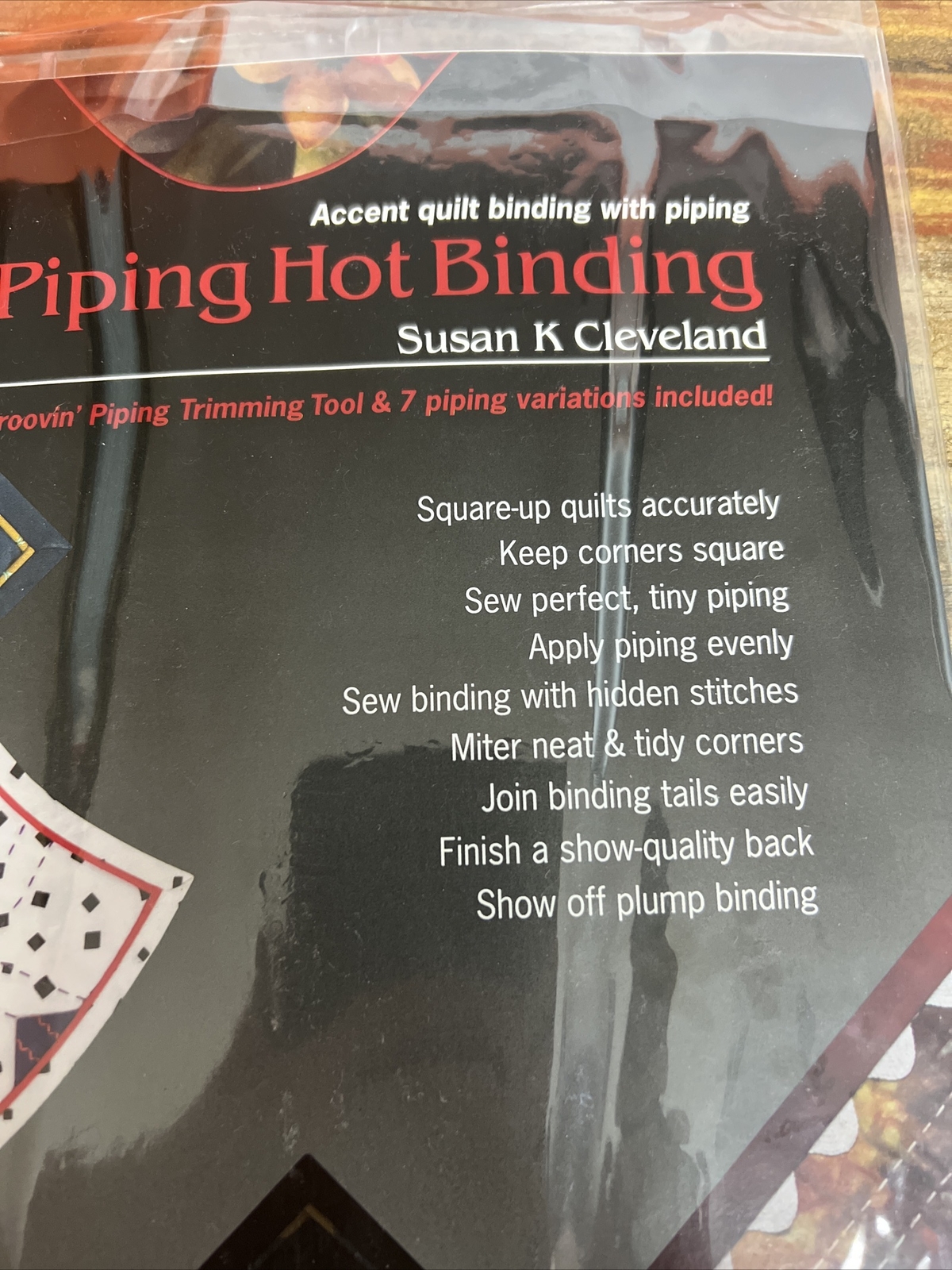 New Piping Hot Binding Grande Groovin' Piping Trimming Tool W