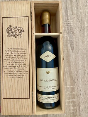 Bas Armagnac Jahrgang 1931 Château de Laubade