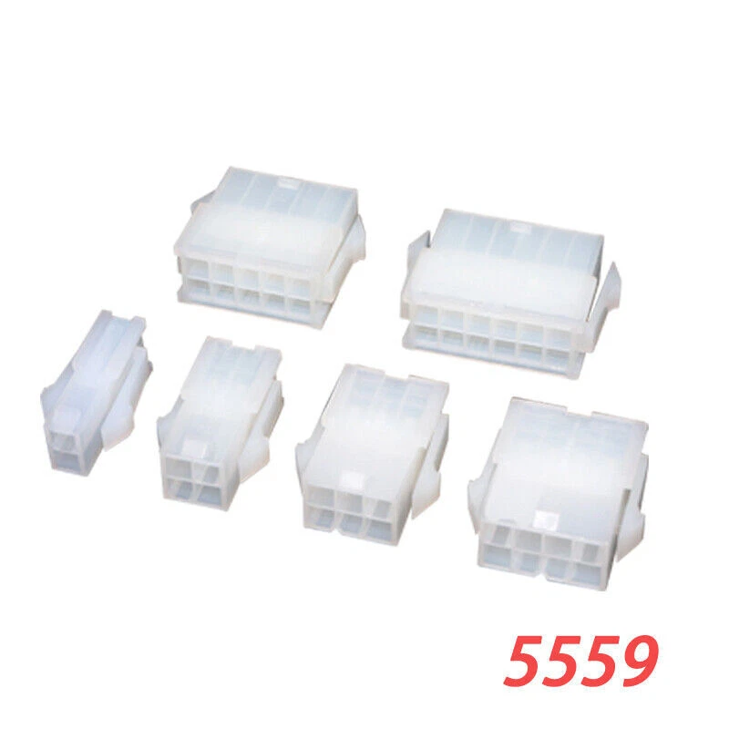 5557/5559 4.2mm Plug & Crimps Translucent 2-24p Connector (KK 5051/KK254 Style) - Image 4 of 4