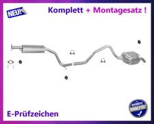 Auspuffanlage für Ford Mondeo III Turnier 2.0 16V Kombi Auspuff Montagesatz