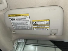 13-19 FORD ESCAPE Sun Visor Left GRAY W/ LIGHTS W/O SUNROOF W/O GARAGE OPENER