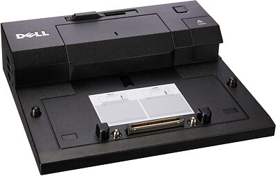BRAND NEW Dell 0XX066 E-Port Replicator Docking Kit PR03X Dock w/ Adapter (Z3E2)