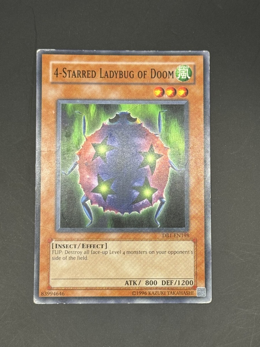 bushdebrunt Heaven and Earth レディガード 4点 4-Starred Ladybug Of Doom | DB1-EN198 | Yu-Gi-Oh Card | eBay
