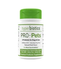 Hyperbiotics Pro Pets | Probiotics for Dogs & Cats | Small Micro Sized Chewab...