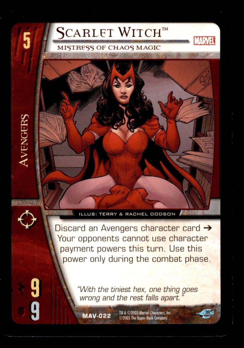 Scarlet Witch - Mistress of Chaos Magic MAV-022 The Avengers Scarlet Witch - Mistress of Chaos Magic MAV-022 The Avengers