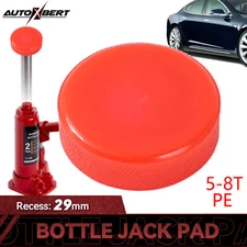 Jack 5T Jacking Polyethylene Bottle Protection Pad 29mm Dia Blind Hole On Bottom