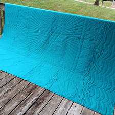 Amish Handmade Quilt 104x96" King Washable