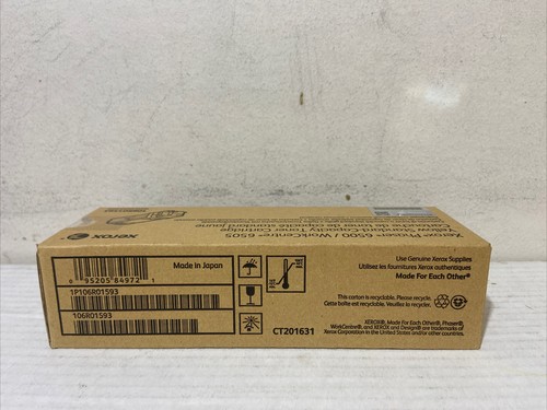 Phaser giallo originale Xerox 106R01593 6500/centro di lavoro 6505 capacità standard - Foto 4 di 6