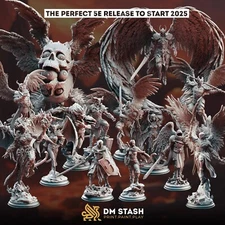 Devils and Divine by DM Stash | D&D | DnD | Pathfinder | Print on Demand