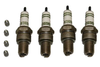 VW T25 1600cc CT Aircooled 1979-83 Bosch W8CC Long Reach Spark Plug Set of 4 