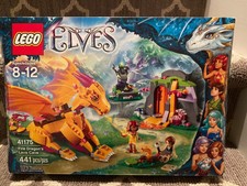 lego 41175 elves fire dragon's lava cave