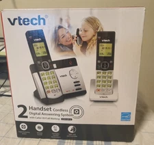 VTech 2 Handset Phone System w Digital Answering System & Caller ID/Call Waiting