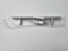 Stainless Steel T Bar Cabinet Pulls 7.5 in Brushed Nickel - (4) Pack