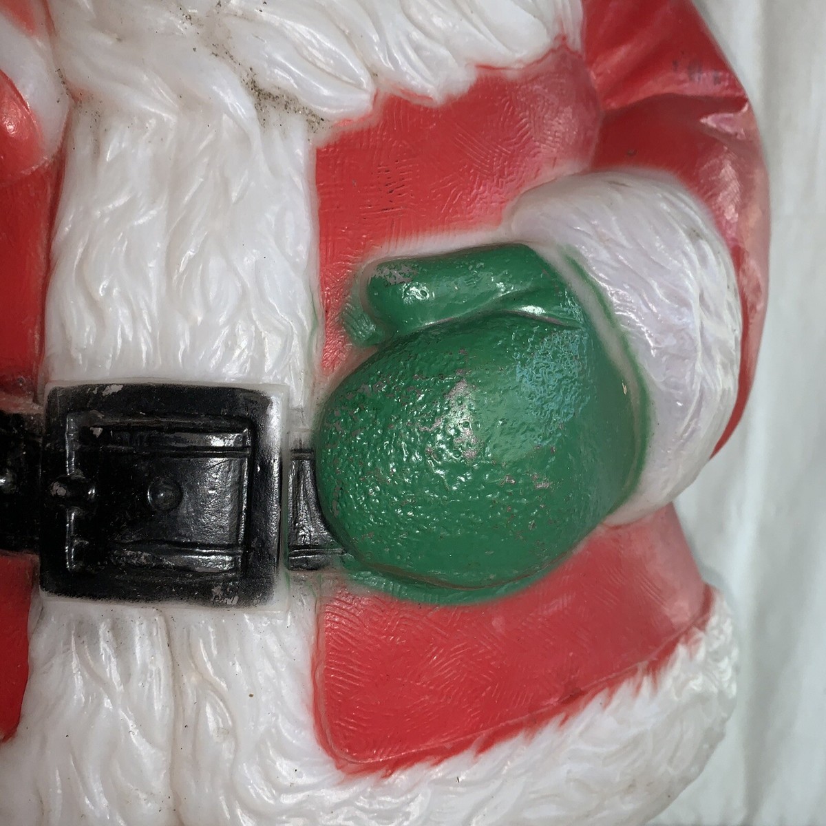 general foam plastics/JOYベアライト/クリスマス サンタ General Foam Plastics Santa Claus Blow Mold Light Up With Candy
