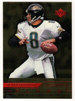 1999 Upper Deck Quarterback Class #14 Mark Brunell Jacksonville Jaguars Football