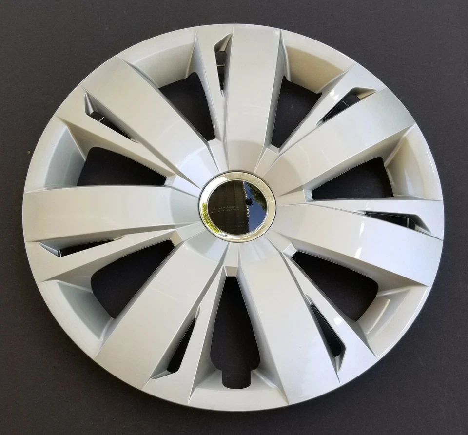 New Wheel Covers Hubcaps Fits 2011-2018 Volkswagen Jetta 16" Silver Set Of 4 Foto 3 de 4