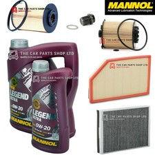 FOR VOLVO XC60 2.0 D4 2008> FULL SERVICE KIT 6L 0W-20 OIL & FULL FILTER KIT PLUG