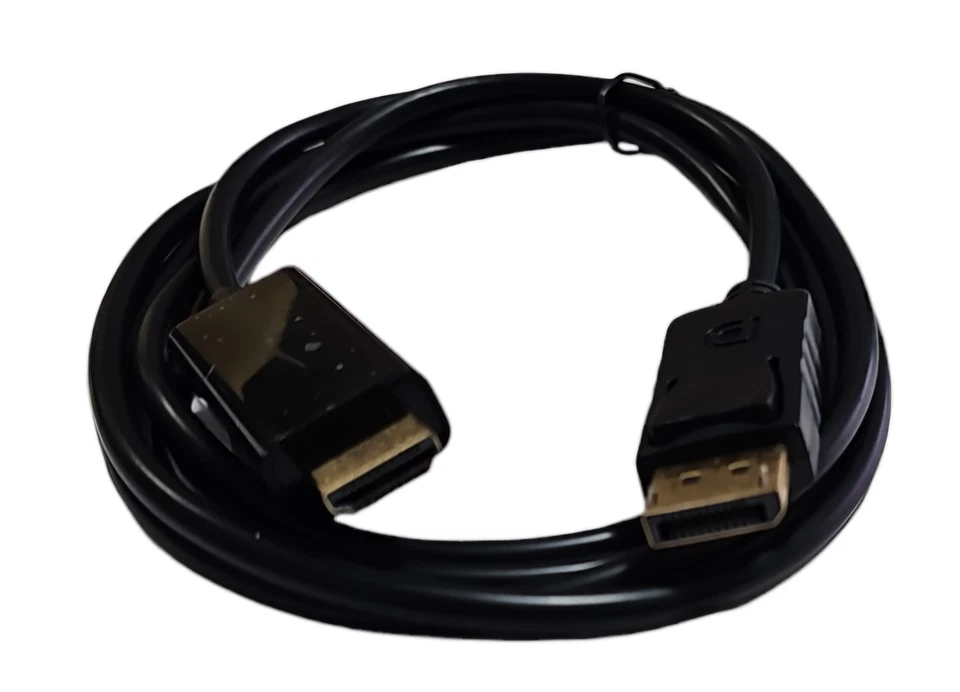 Cavo DisplayPort a HDMI 4K 1,8 Metri per PC Monitor TV Adattatore Video - Immagine 4 di 4