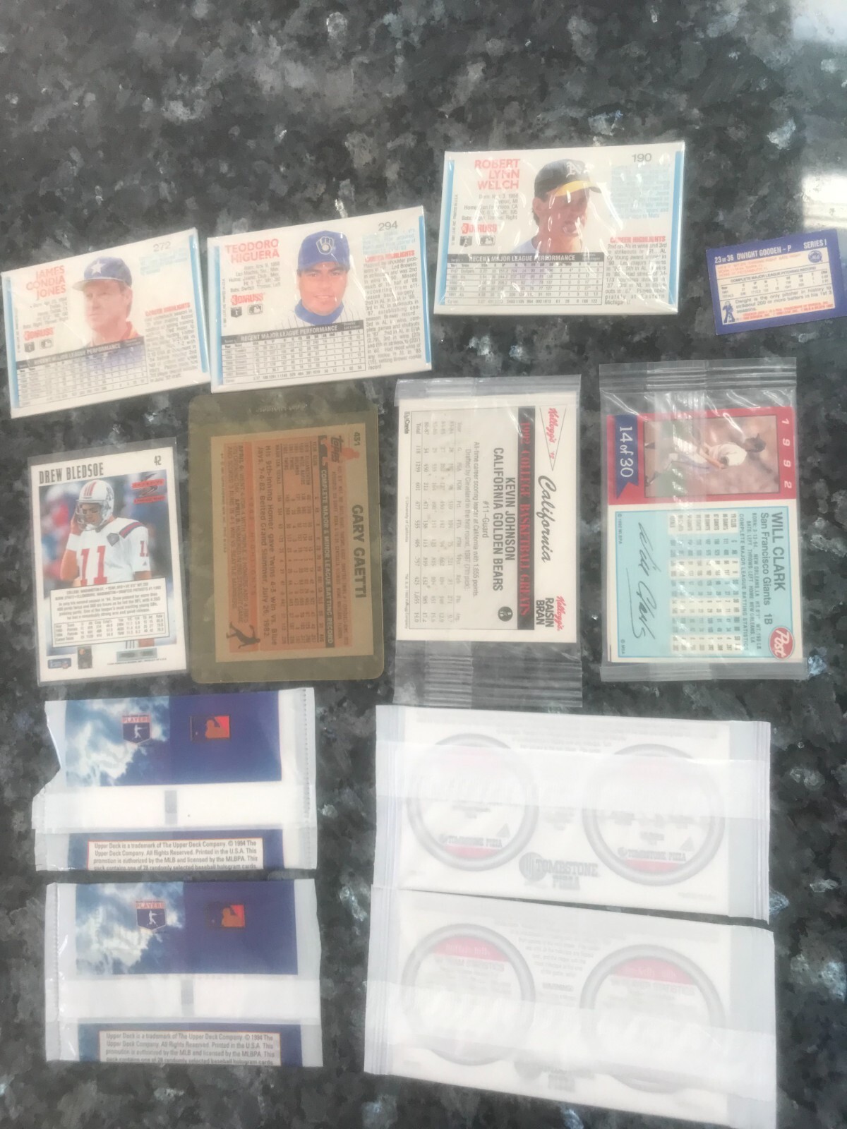 Football Baseball Sealed Sports Cards Collection Donruss 1992 Dennys