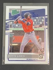 ⚾ 2022 Panini Donruss Optic Baseball Rated Prospects Insert RP-5 Royce LEWIS ⚾