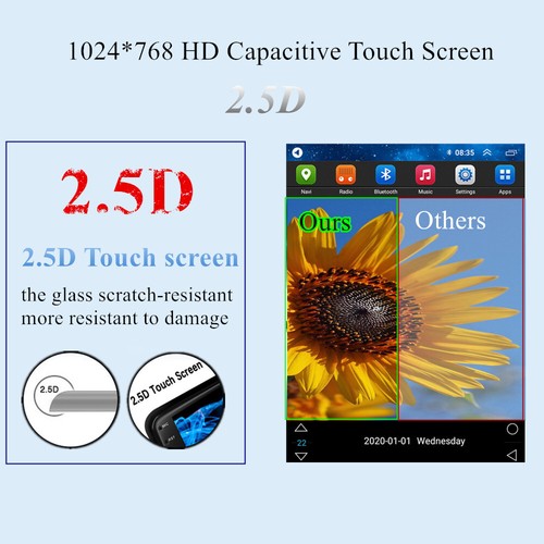 9.7" Stereo Radio Head Unit 4+32GB FM For 2014-2018 Ford Transit Connect Carplay - Foto 20 di 23