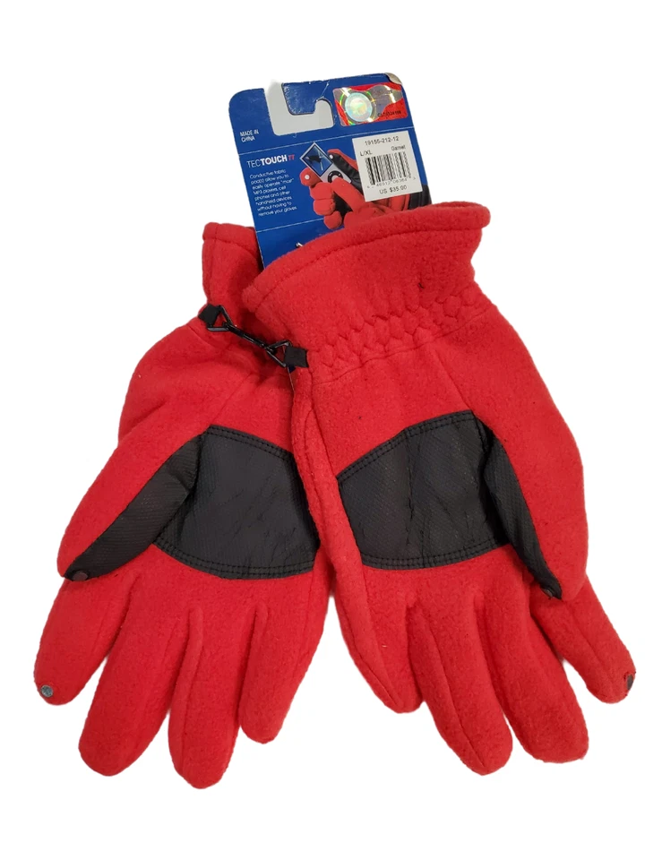 Guantes de invierno de lana Tectouch Washington Huskies unisex años 180, rojo granate, L/XL Foto 2 de 4