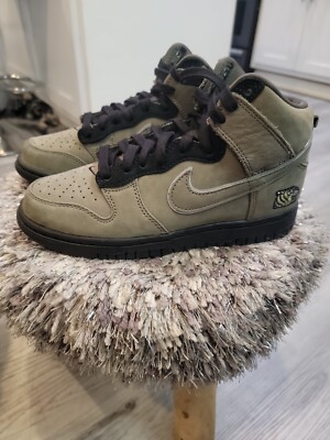Size 4.5youth - Nike Dunk High x SoulGoods Brown 2022