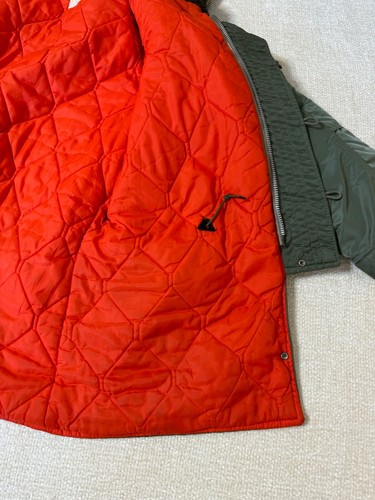 Vintage 60s-70s-80s Flying Parka N-3B Jacket Snorkel Hood Serval Zip Men's Sz L - Picture 14 of 24