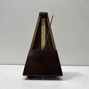 Vintage LaSalle Extension University Chicago Stenotypist's Metronome Wooden Case