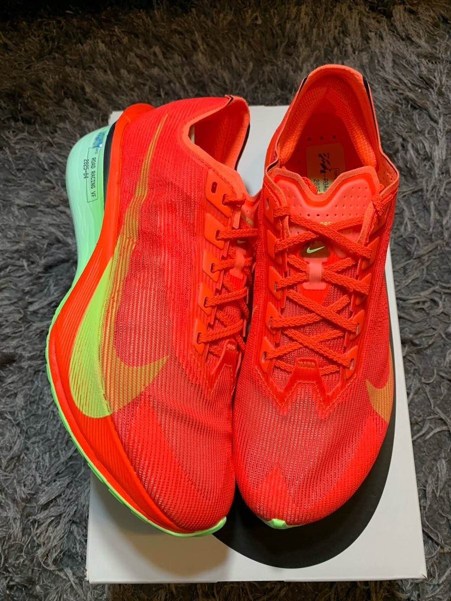 New Nike ZoomX Vaporfly Next% 4 Bright Crimson Lime HF6412-600