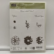 Stampin'Up Sale-A-Bration What I Love Stamp Set Of 10
