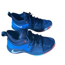 Nike PG 2 Home" OKC Paul George Sneakers Low Top Blue Size 6 Youth Boys