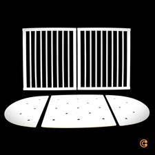 STOKKE Sleepi Bed V3 Kinderbett Bett Babybett Bettchen wandelbar weiß Buchenholz