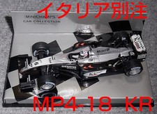 McLaren Mercedes MP4/18 Raikkonen 2003 Test Car 1/43 Rare [Age 13+]
