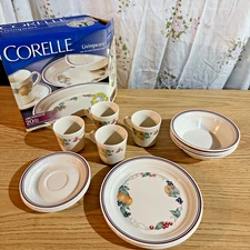 Set of 20-piece Corelle Abundance Dinnerware Corning USA 4-Place Setting w/ Box
