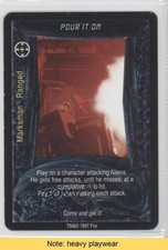 1997 Aliens vs Predator CCG Pour It On READ 1i3