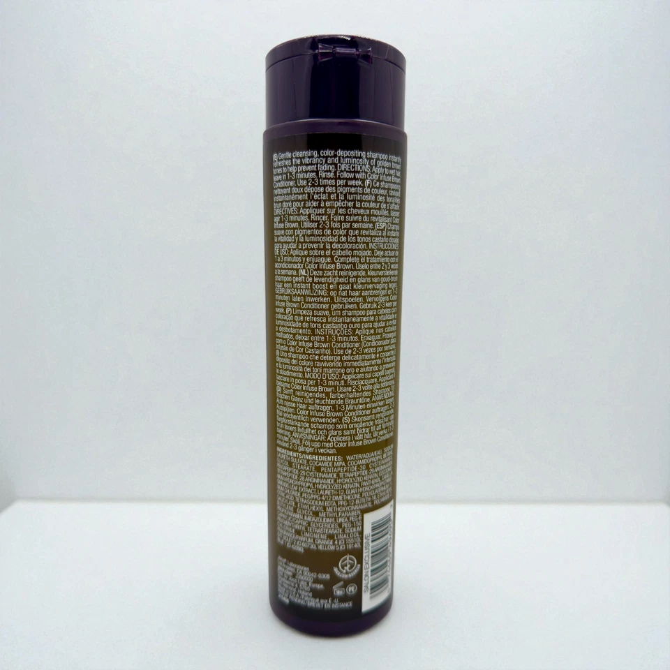 Joico Color Infuse Golden Brown Shampoo 10.1oz * Enhances Warm Brunette Tones - Image 2 of 2