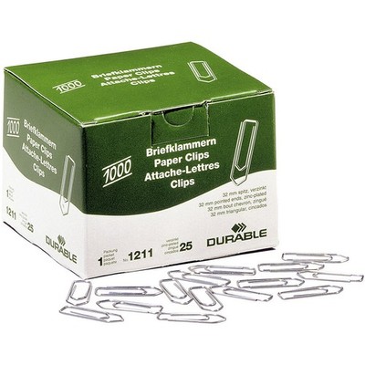 Durable Büroklammer 121125 32 mm  1000 St.