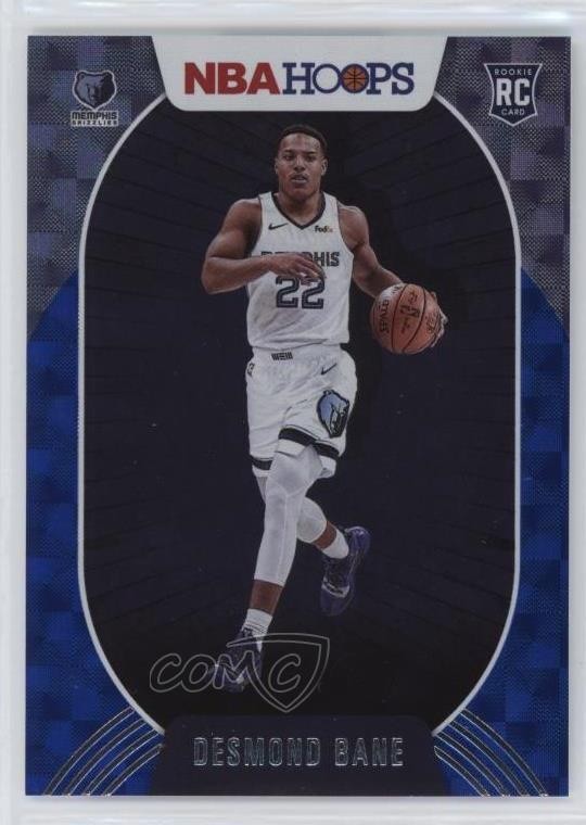 2020-21 Panini NBA Hoops Hyper Blue Desmond Bane #246 5cb